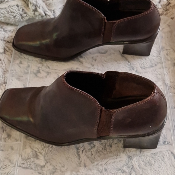 Paradox Square Toe Heel Boots - Picture 3 of 6